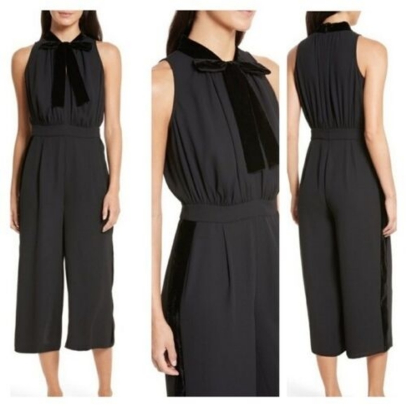 BNWT Kate Spade mixed velvet jumpsuit - Picture 12 of 12